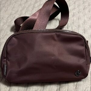 Lululemon Athletica Dark Brown Belt Bag